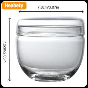 【2-3 ngày giao hàng】 Nhỏ lọ thủy tinh với nắp đường container chai nhà bếp lưu trữ lọ thủy tinh trong suốt mini trà lưu trữ chai