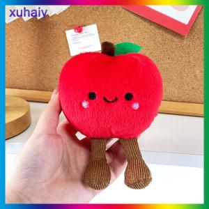 xuhaiy 1 mảnh phim hoạt hình hình táo đỏ búp bê trái cây đồ chơi thực phẩm dễ thương sang trọng Mặt dây chuyền nhồi túi trang trí quà tặng sinh nhật