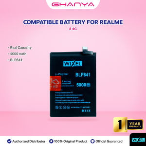 WIXEL Baterai BLP841 Realme 8 4G Double Power Real Capacity Batre Batrai Battery Original Ori Dual BLP 841