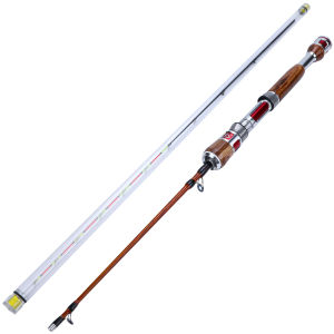 Sougayilang 1.2m Raft Fishing Rod Carbon Fiber Titanium Alloy Micro Lead Positioning Raft Bridge Raft Fishing rod Bridge Fishing Boat