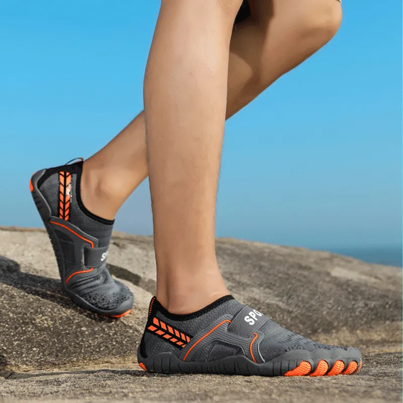 Coolloog Aqua shoes Summer Hiking shoes Quick-Dry Rubber Beach