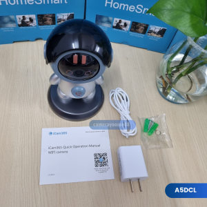 (MẪU MỚI - HOT) Camera WIFI App ICAM365 Thiết Kế Robot Phi Hành Gia Gọi Thoại 2 Chiều Chỉ Với Một Nút Nhấn Hình Ảnh FHD