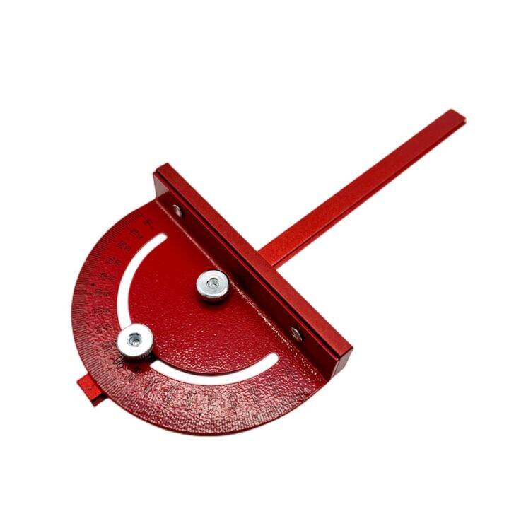 Aluminium Miter Gauge 0-180 Degree Angle Oblique Cutting Push Fence For ...