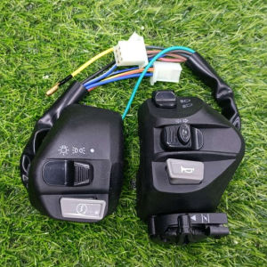 FKAUTOPARTS HandleSwitch with Hazard Light for Aerox / Mio soul / Mio Mxi / Mio Sporty Motorcycle Switch