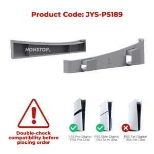 JYS PS5 SLIM FAT PRO Horizontal Stand for PS5 Slim/ Fat Digital & Disc Version Portable Stand JYS-P5189 JYS-P5143
