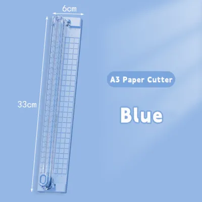 LINKENER Bidirectional Paper Cutter with Pull-out Ruler A3/A4 Paper Cutting Paper Cutting Tool Portable Paper Trimmer School Office