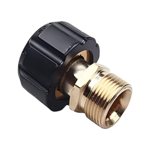 Coupler Accessories for Pressure Washer Quick Connect to Power Washer Pressure Washer Adapter M22x1.5 to M22x1.5 Male