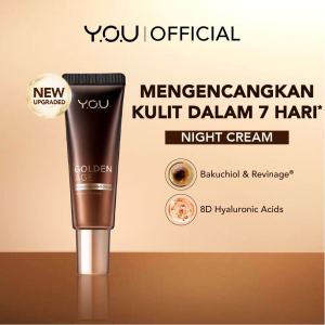 18 GR NIGHT CREAM YOU GOLDEN AGE REVITALIZING NIGHT CREAM 18GR / KRIM MALAM ANTI AGING