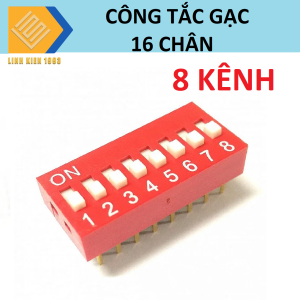 Công tắc gạc DIP 8 khoảng cách chân 2.54mm