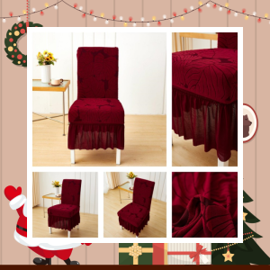 Lambswool jacquard elastic skirt chair bag chair thickened printing universal elastic anti-fouling pad