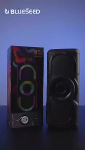 ลำโพงบลูทูธรุ่นใหม่ 2024 ซับวูฟเฟอร์ใช้ในบ้าน k เพลงห้องนั่งเล่นล้อมรอบลำโพงเต้นรำกลางแจ้งขนาดใหญ่