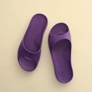 Womens Slim Waist Slippers Summer Hot-Selling Indoor Bathroom Anti-Slip Odor-Resistant Arch Support Slides