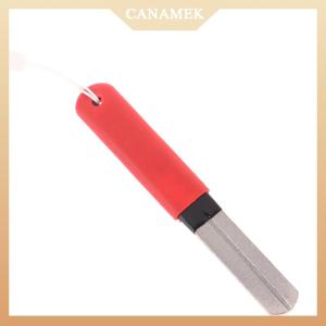 [CANAMEK] Portable Outdoor Double Groove Fishing Hook Sharpening Hone Fishing Grinding Hook Sharpener Tool Fish Accessories