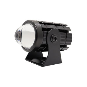 2 PCS Motorcycle LED HeadLight Dual Color Work Spotlight Car ATV Scooter Headlamp Driving Light Fog Lamp With Switch White Yellow