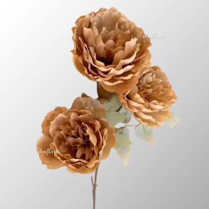 (3HEADS) THOUSAND PEONY ARTIFICIAL FAKE FLOWER Bouquet Living Home Decor Decoration Bunga Pelamin Gubahan Hiasan Rumah