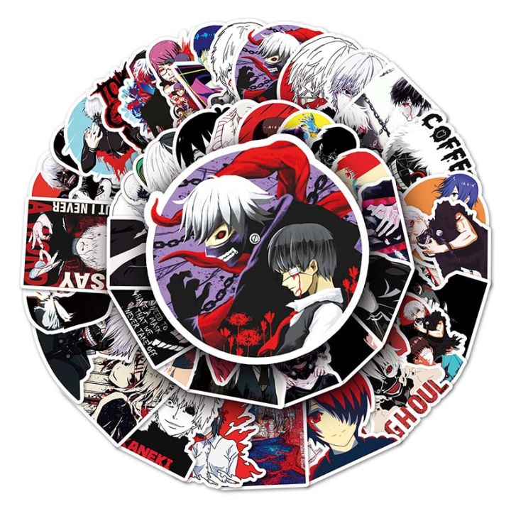 51pcs%20Anime%20Tokyo%20Ghoul%20Waterproof%20Stickers%20Lot%20Bundle%20Sticker%20Japanese%20Manga%20Vinyl%20Sticker%20-%20Image%204
