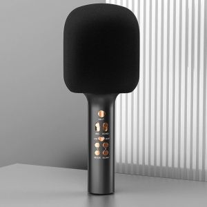 Micro bluetooth karaoke mini không dây TWS Q11 cao cấp đa năng công nghệ mới âm vang ấm cực hay