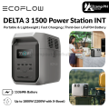 Ecoflow DELTA 3 1500 Power Station INT Portable Home Battery Backup Charging 100% In 1.5 Hours 1800W Up To 2200W With X-Boost Energy Storage. 