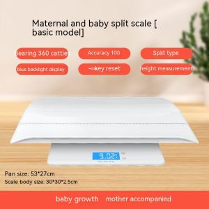 Baby Scale Digital Scale for Infants Toddlers Women Accurate LCD Display Tempered Glass Home Use