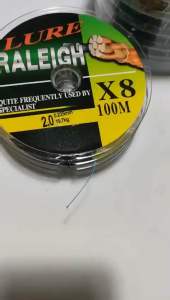 (GIÁ TỐT)Dây dù câu cá 7 màu dòng lure X8_100m mềm mịntải cá tốt_linhkunshop