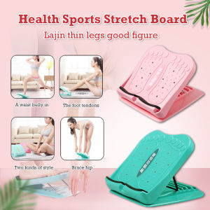 Ship From Klang Healthy Stretching Standing Stretch Board Slant Boards Foot Stretcher Leg Pedal Board Calf Stretcher