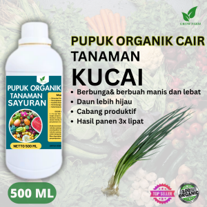 Pupuk Kucai 500 ML /Pupuk Booster Kucai Cepat Berbuah Lebat/Pupuk Cair Kucai
