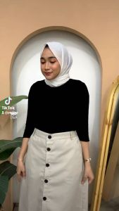 Casual buton skrit rok panjang mode terbaru dan kekinian rok spans kekinian rok panjangrok panjang wanita terbaru2022 muslimah rok panjang wanita terbaru 2022rok panjang korean hijab rok panjang korea style rok panjang wanita rok full kancing