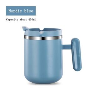 Coffee Mug with Lid Stainless Steel Coffee Cup with phone holder  Vacuum Insulated Tumbler with Handle Premium Thermal Travel Coffee Mug gift