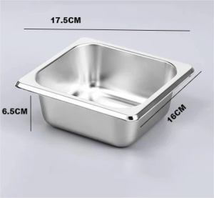 Khay Inox 1/6 cao 65cm