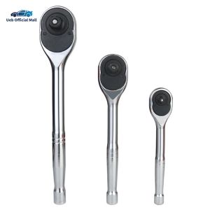 Ueb Official Mall ✪ 3-Piece Drive Ratchets 3.6 Degree Swing Drive Reversible Ratchets Gifts for Men