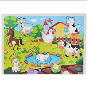 [HCM]Bảng gỗ ghép hình học tập cho bé -  Bảng gỗ xếp- ghép hình dạy nhận biết cho bé yêu - đồ chơi thông minh - đồ chơi gỗ - do cho go cho be -   Bảng ghép hình núm gỗ nhiều chủ đề - bang ghep go