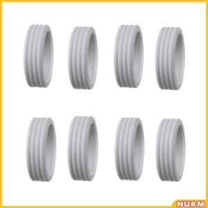 Nurm 8PCS/Set Luggage Wheels Protectors Silicone Reduce Noise Cover Luggage accessories