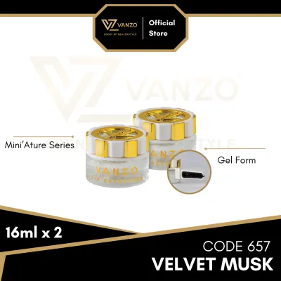 VANZO Miniature Series - 657 Velvet Musk | Car Perfume