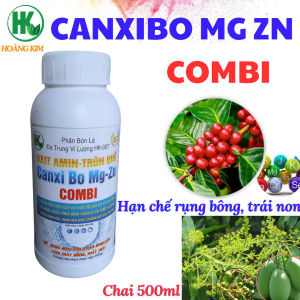 CANXIBO Mg Zn COMBI PHÂN BÓN CHỐNG RỤNG HOA TRÁI NON HIỆU QUẢ BỔ SUNG VI LƯỢNG CHAI (500ml)