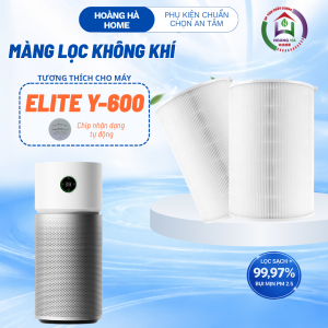 Lõi lọc không khí tương thích máy Xiaomi Elite Y-600 - Lõi lọc không khí lọc bụi khử mùi chất lượng cho máy lọc không khí