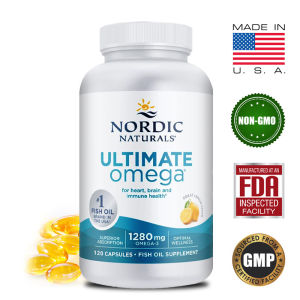 Nordic Naturals   Lemon Flavored Supplement Premium -3 Fish Oil Supplement Contains EPA & DHA