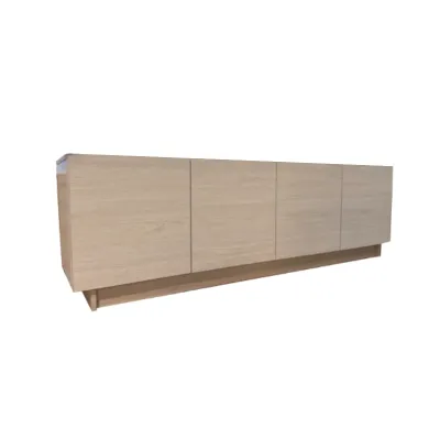 VHIVE Paisley 1.6m TV Cabinet - 160cm 4 Doors Chest TV Console Storage Sideboard