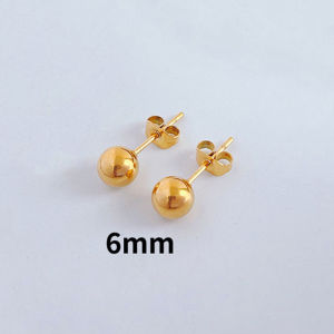 OYJR Gold Earring for Women Stud Earings korean Hypoallergenic Hikaw for Girls Non Tarnish Jewelry Gift耳钉