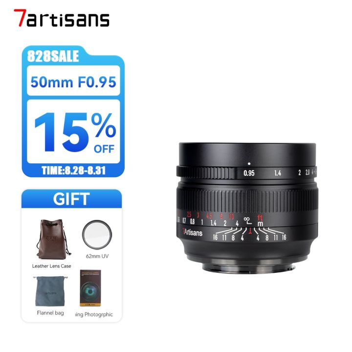 7Artisans Artisans MF 50Mm APS-C Large Aperture Prime Lens