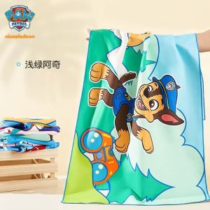 310Kids Bath and Beach Soft Cotton Towel 23" x 47" Paw Patrol Chase Skye