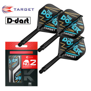 TARGET K FLEX DARTS FLIGHT-【No.2】STANDARD THE POWER (PHIL TAYLOR) K-Flex Integrated Dart Flights