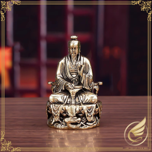 Decor Mini Tượng Tam Thanh Đạo Giáo Cỡ Nhỏ Bằng Đồng Thau Tượng Đồng Nhỏ Trang Trí Thờ Tự - Đồ Đồng Thuận Tâm