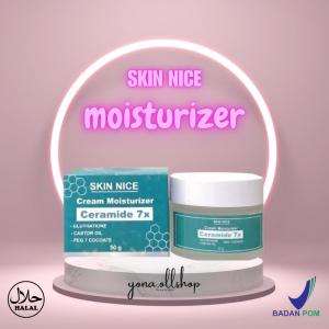 SKIN NICE 7X Ceramide Moisturizer Gel -  /  Moisturizer Krim Kulit Kering dan sensitif BPOM