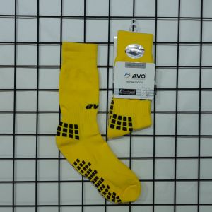 Kaos Kaki Futsal SepakBola Hitam Putih Pendek Sebetis Anti Selip Tebal Anti Slip Avo R9 Dewasa