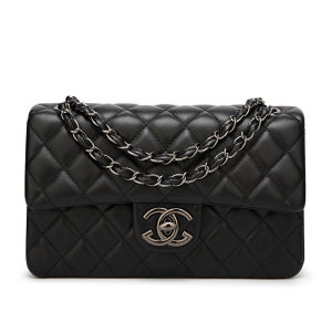 CF Lambskin soft leather-style quilted chain crossbody bag versatile light luxury live-streaming model vintage handbag