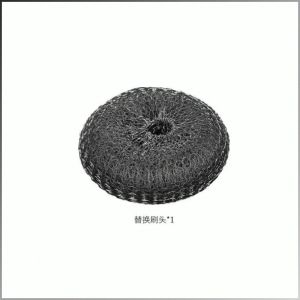 chải thép không gỉ khả năng chịu nhiệt độ cao len thép rửa nồi tiết kiệm nước loại bỏ vết bẩn mạnh mẽ