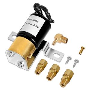 Hiệu quả điều chỉnh lưu lượng nước solenoid van kim loại solenoid van 24V thích hợp cho he265a he360 he260 he220 he225
