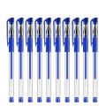 23pcs/set gel pen bullet signature pen ballpoint pen with refill black blue red ink 0.5mm school study stationery office supplies. 