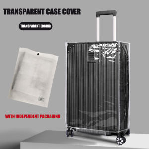 PVC Transparent Protective Dust Suitcase Cover Elastic Cover Waterproof Trolley Case Travel Luggage Accessories