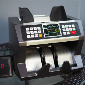 เครื่องนับธนบัตร เครื่องนับเงิน เครื่องนับแบงค์ ตรวจธนบัตรปลอม PHET WT-170T รับประกัน 1 ปี
